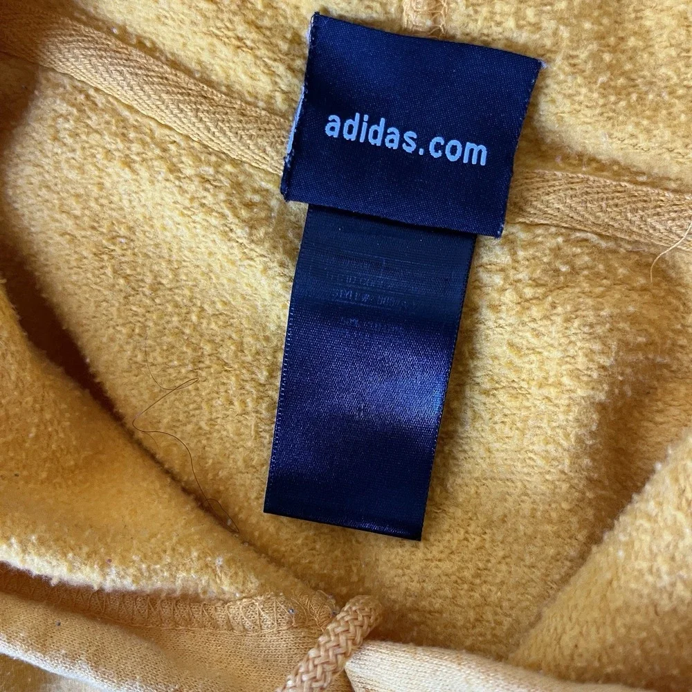 Adidas LA Lakers Mens Hoodie XXL Gold Graphic Basketball Sweatshirt Los Angeles